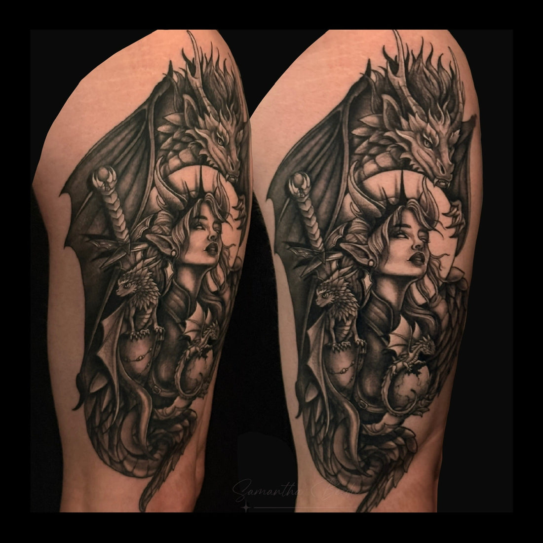 Illustrative Tattoos | Mythology and Fantasy Women