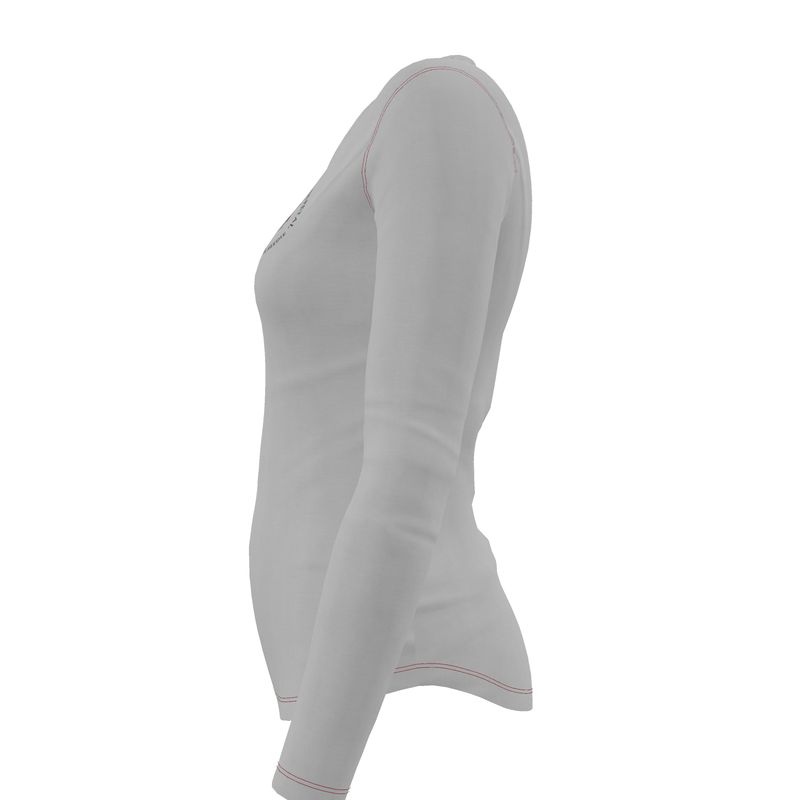 Logo Fitted Long Sleeved T