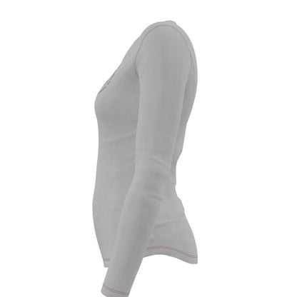 Logo Fitted Long Sleeved T