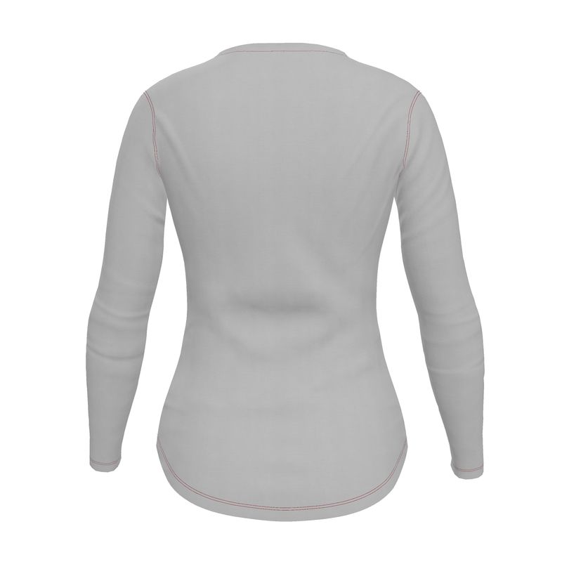 Logo Fitted Long Sleeved T