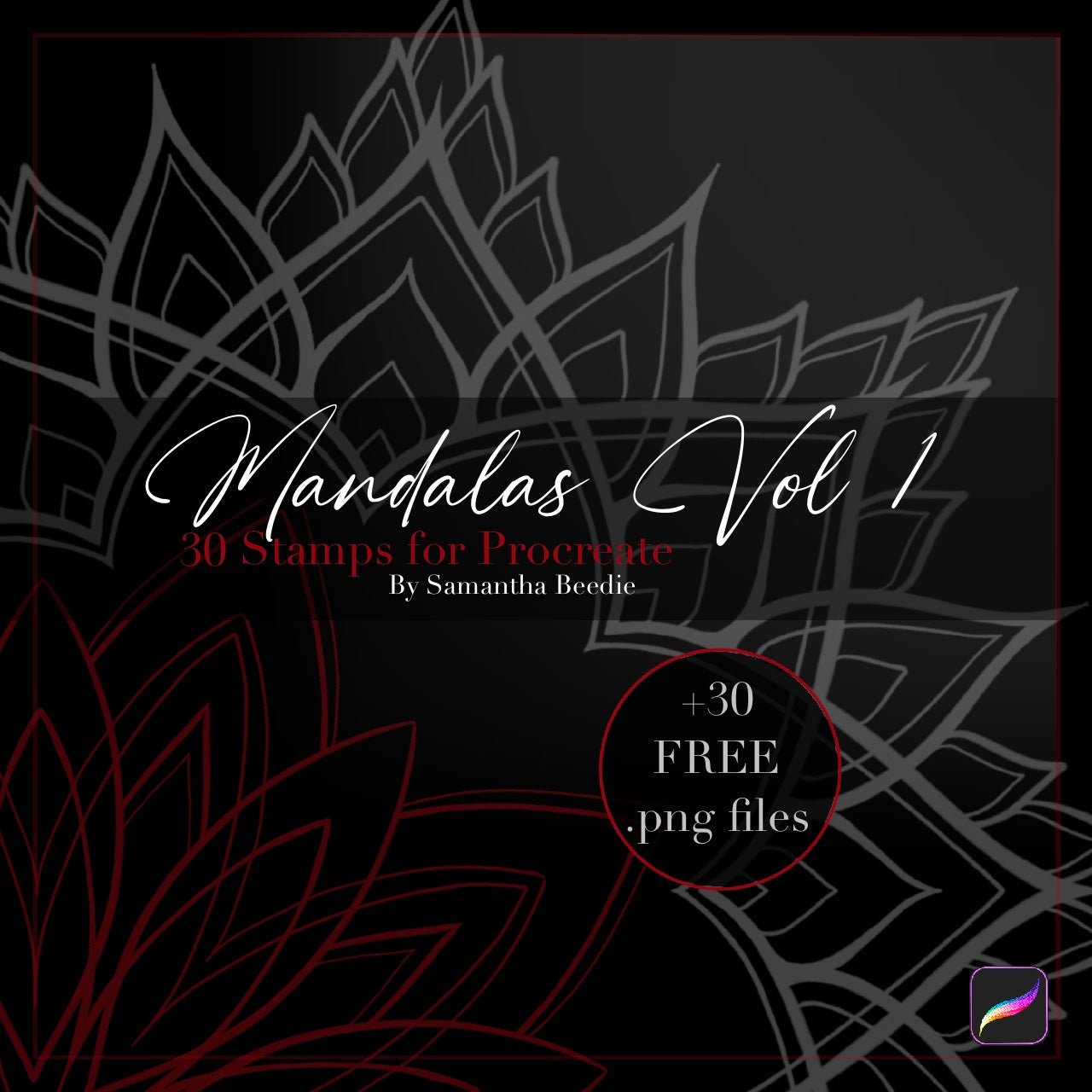 Procreate Stamp Bundle Vol 1 | Mandala’s + Ornamental + Small Ornamental