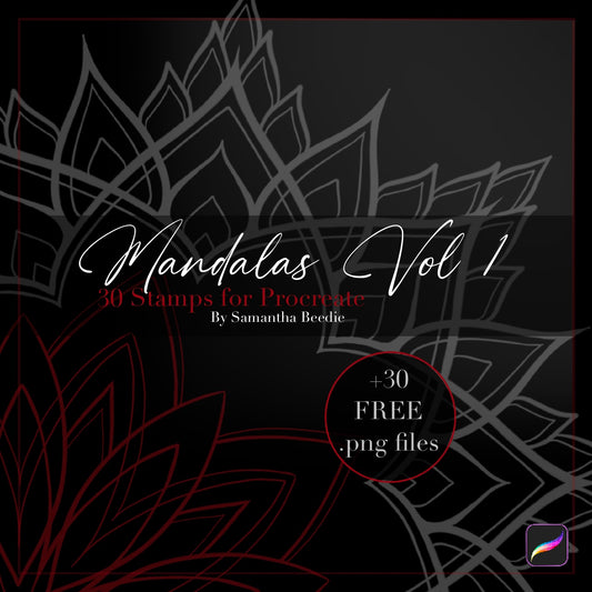 Procreate Stamp Bundle Vol 1 | Mandala’s + Ornamental + Small Ornamental