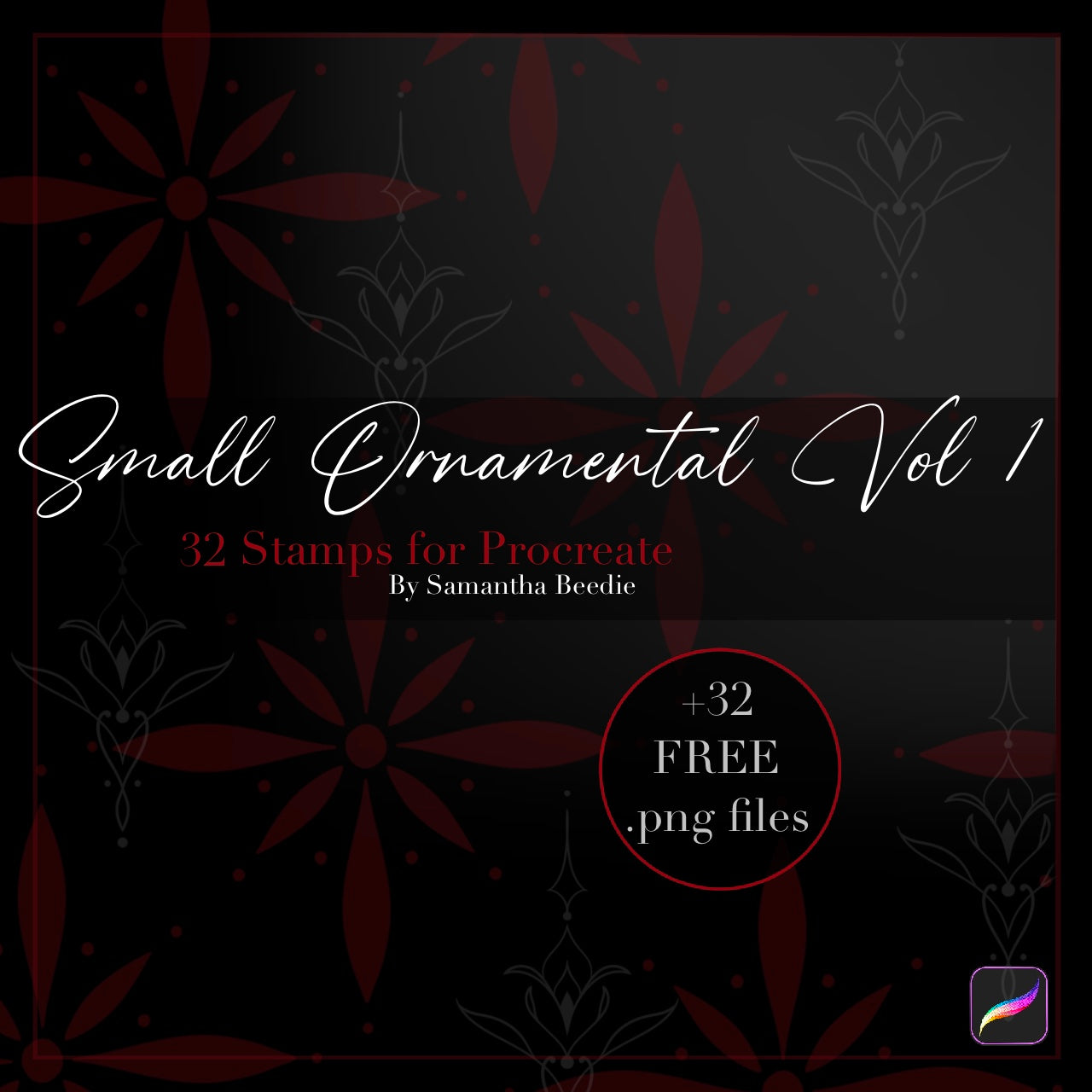 Procreate Stamp Bundle Vol 1 | Mandala’s + Ornamental + Small Ornamental