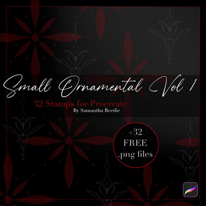 Procreate Stamp Bundle Vol 1 | Mandala’s + Ornamental + Small Ornamental